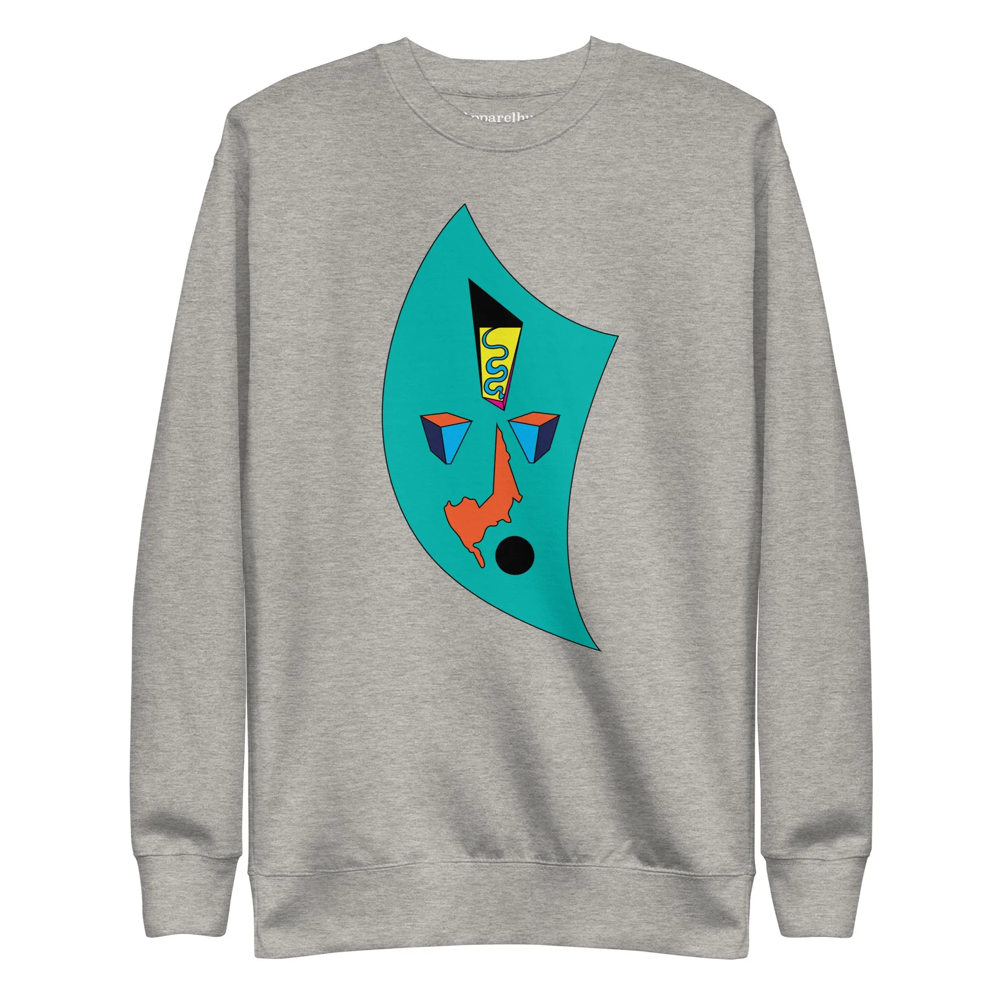 Abstract Modern Art Sweatshirt, Comfortable Fashionable Sweater,  Graphic Print sweater   Contemporary Art Sweatshirt, Bold and Fashionable Sweater