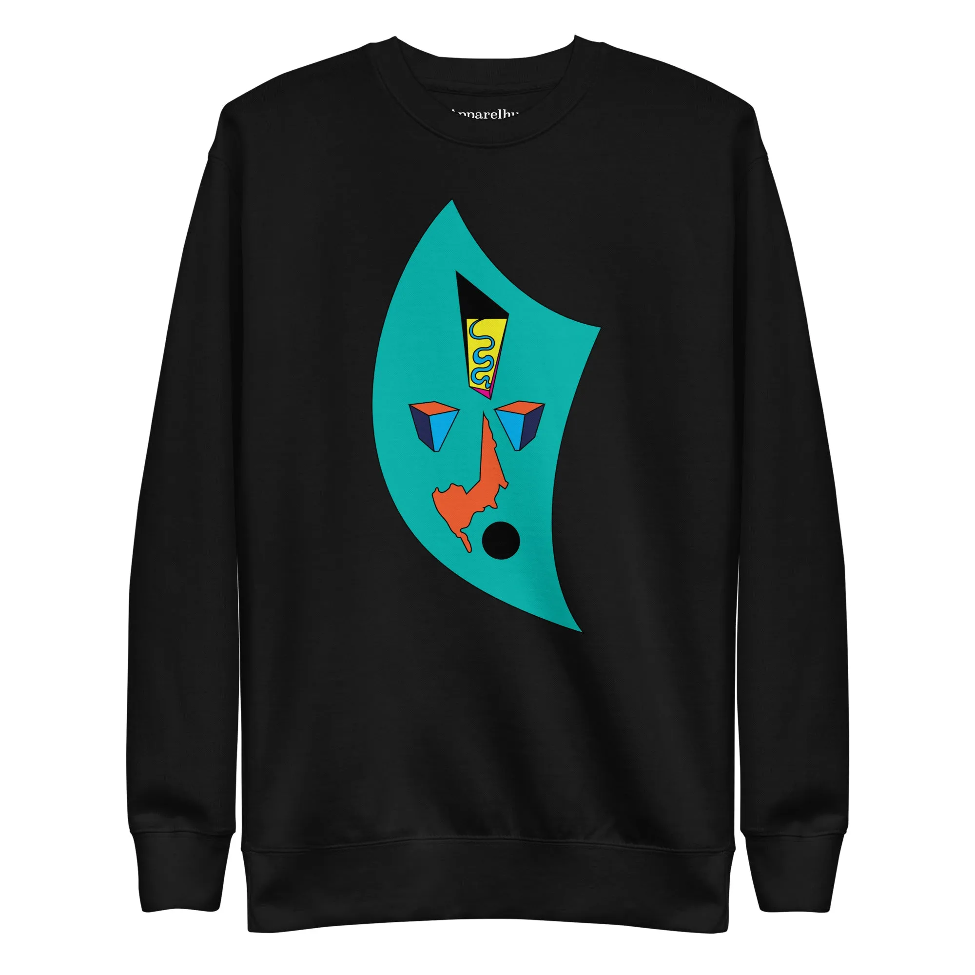 Abstract Modern Art Sweatshirt, Comfortable Fashionable Sweater,  Graphic Print sweater   Contemporary Art Sweatshirt, Bold and Fashionable Sweater