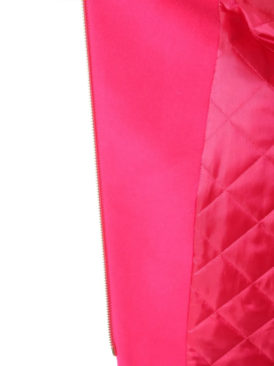 Boutique Moschino Asymmetric Zip Coat