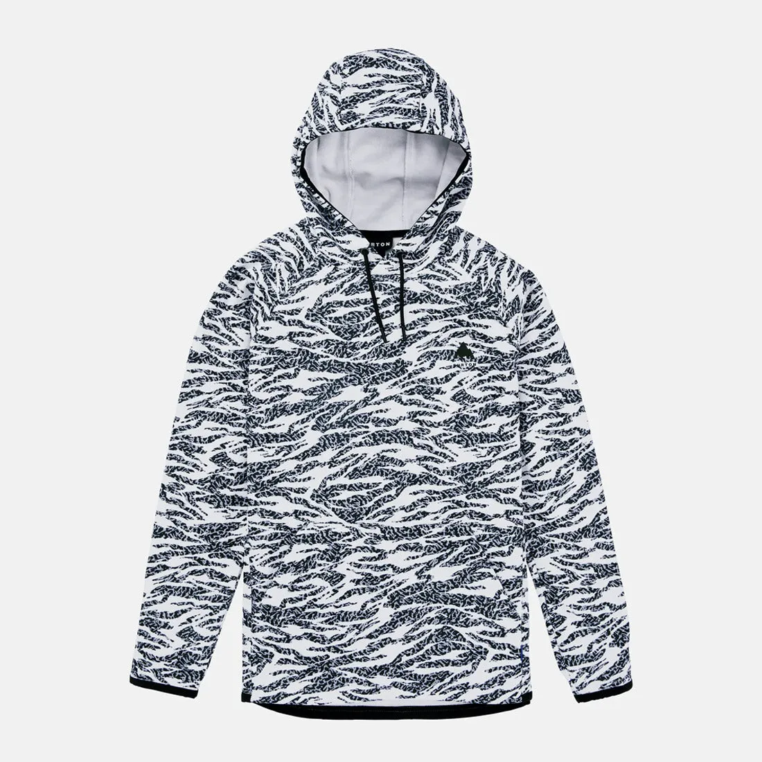 BURTON Women's Crown Weatherproof Pullover Hood - Zebra Camo