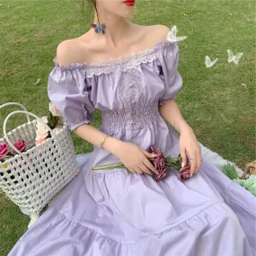 Carlita's Vibrant Garden    Dress Kawaii Academia Y2K Cottagecore Coquette Fairycore Dollette Princesscore
