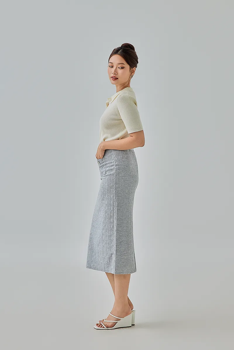 Christabel Knit Pencil Skirt