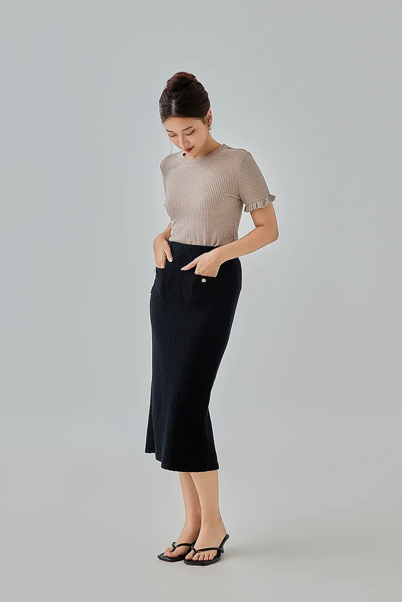Christabel Knit Pencil Skirt