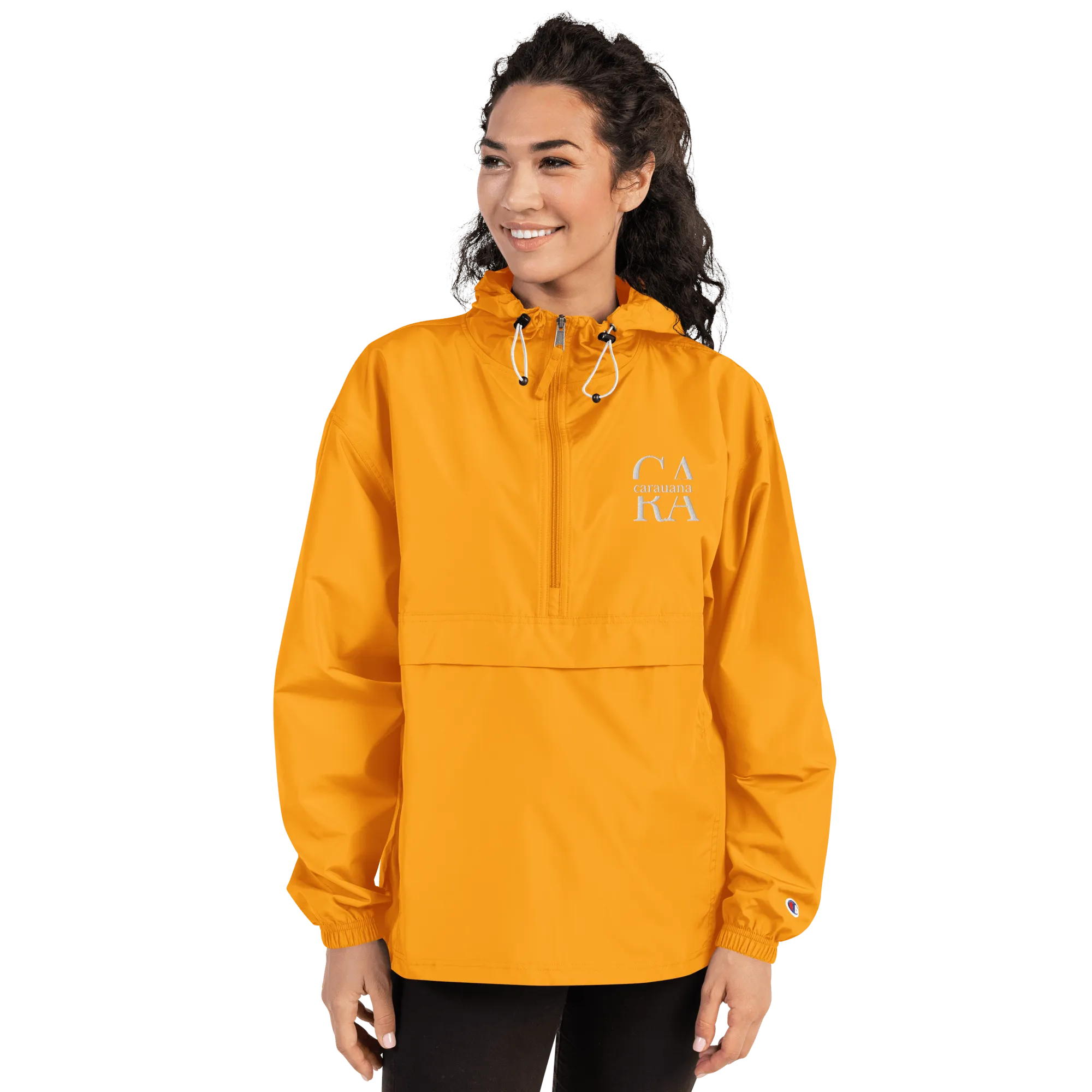 Embroidered Champion Packable Jacket