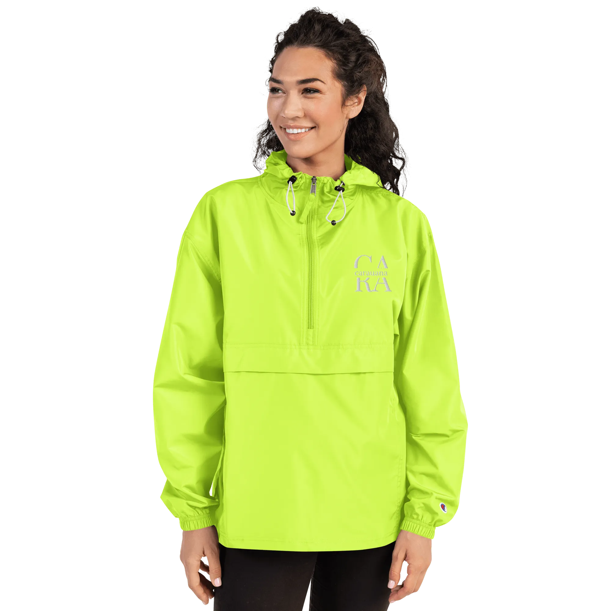 Embroidered Champion Packable Jacket