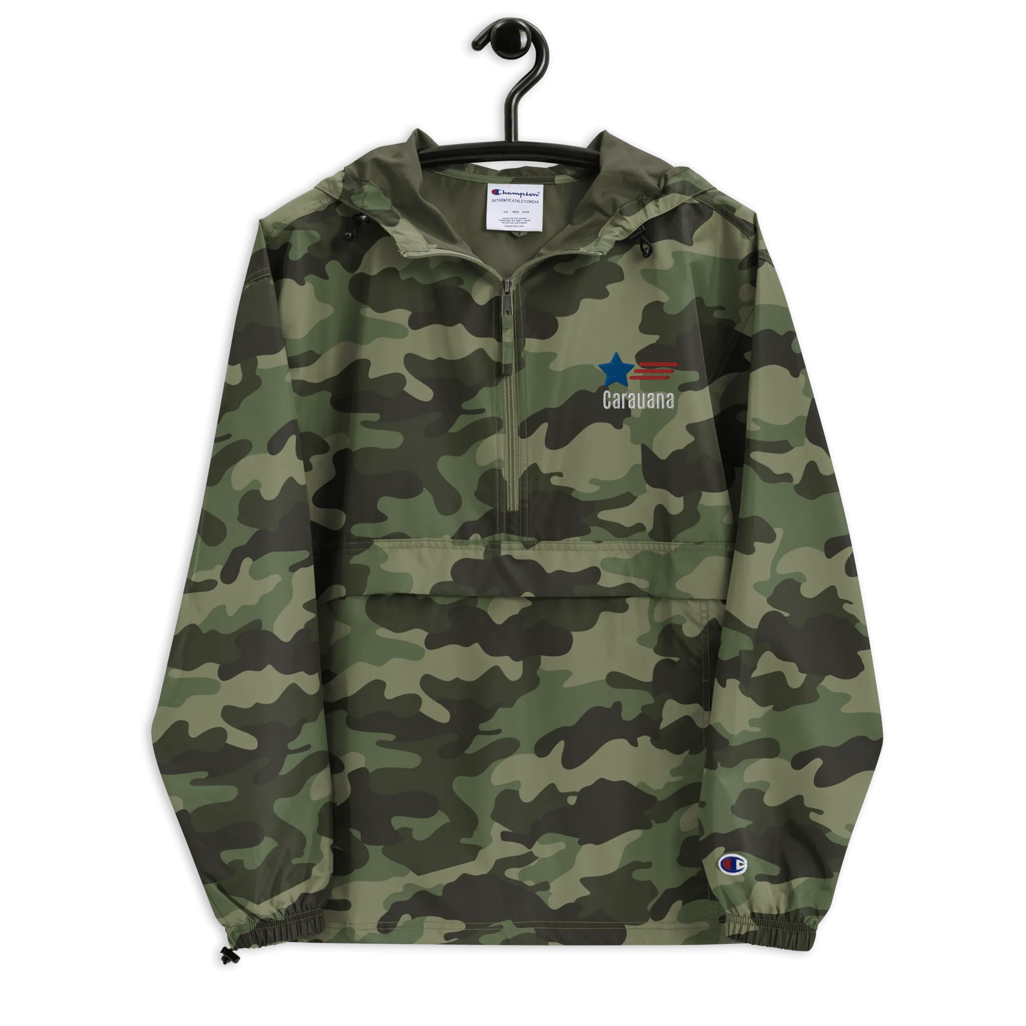 Embroidered Champion Packable Jacket