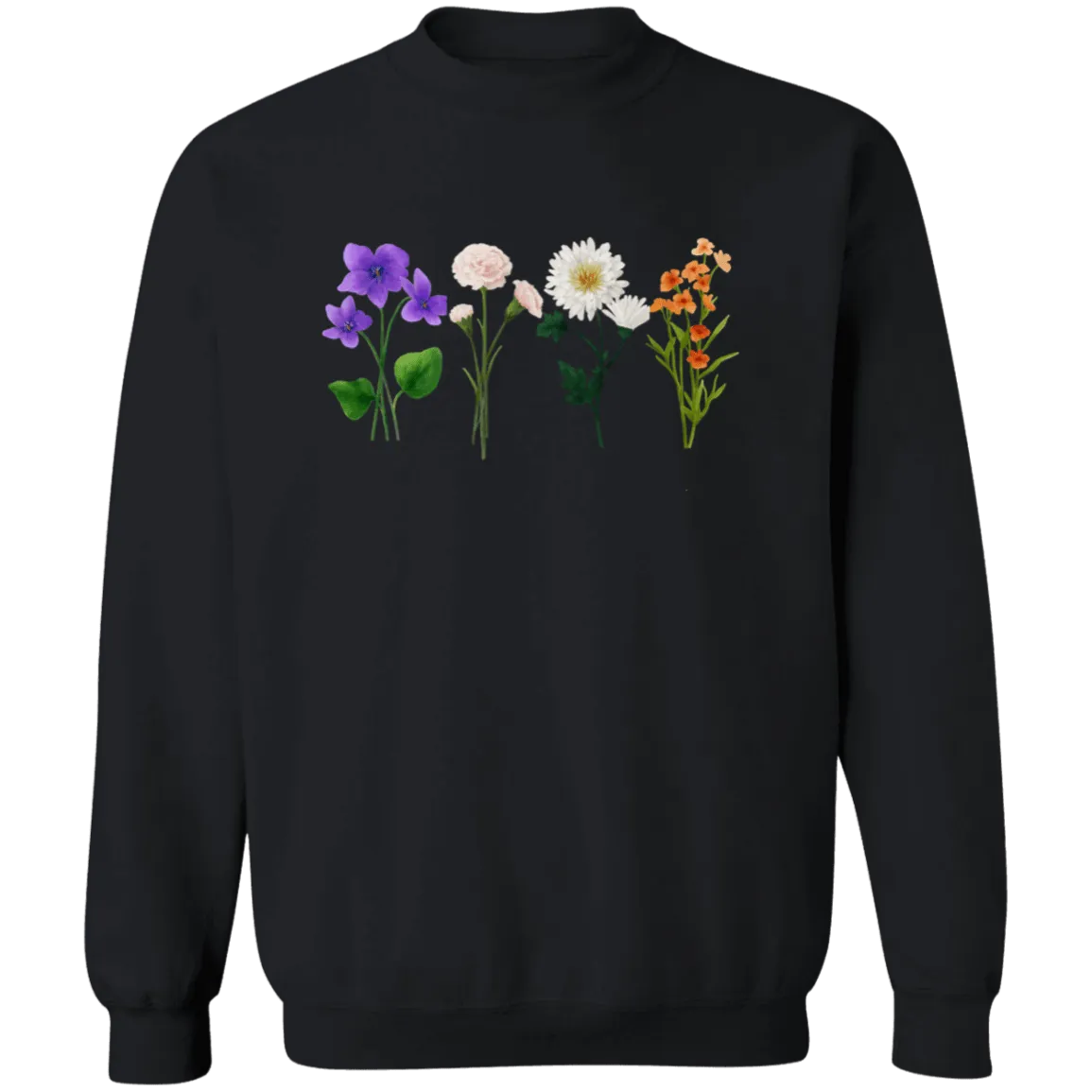Flower Crewneck Sweatshirt