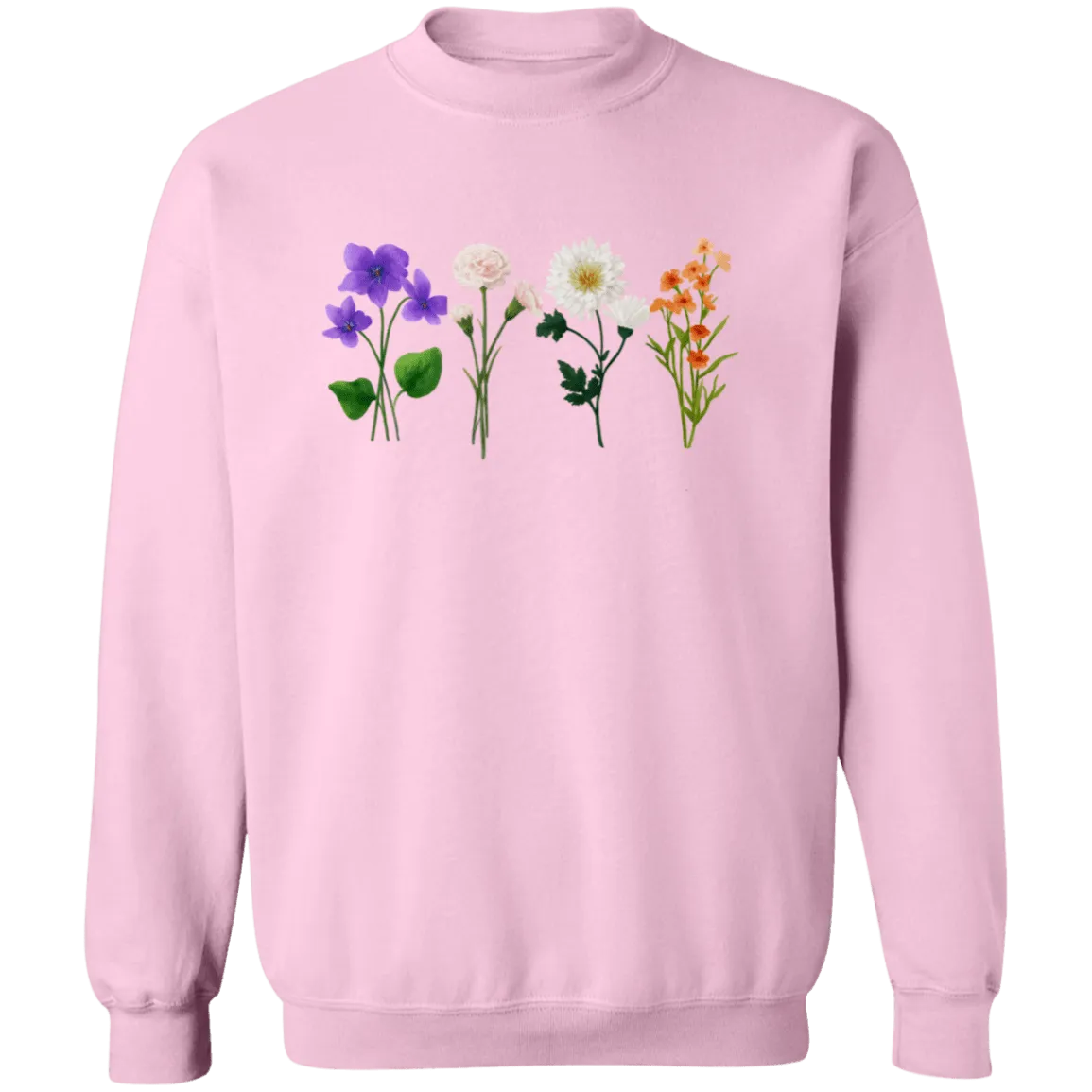 Flower Crewneck Sweatshirt
