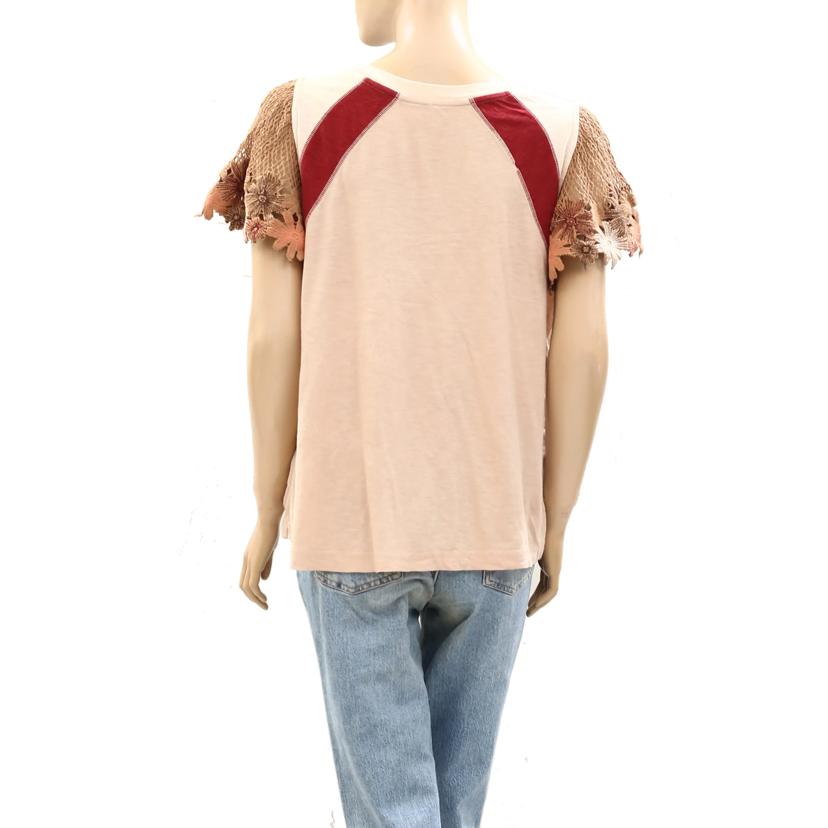 Free People As If Tee Tunic Top