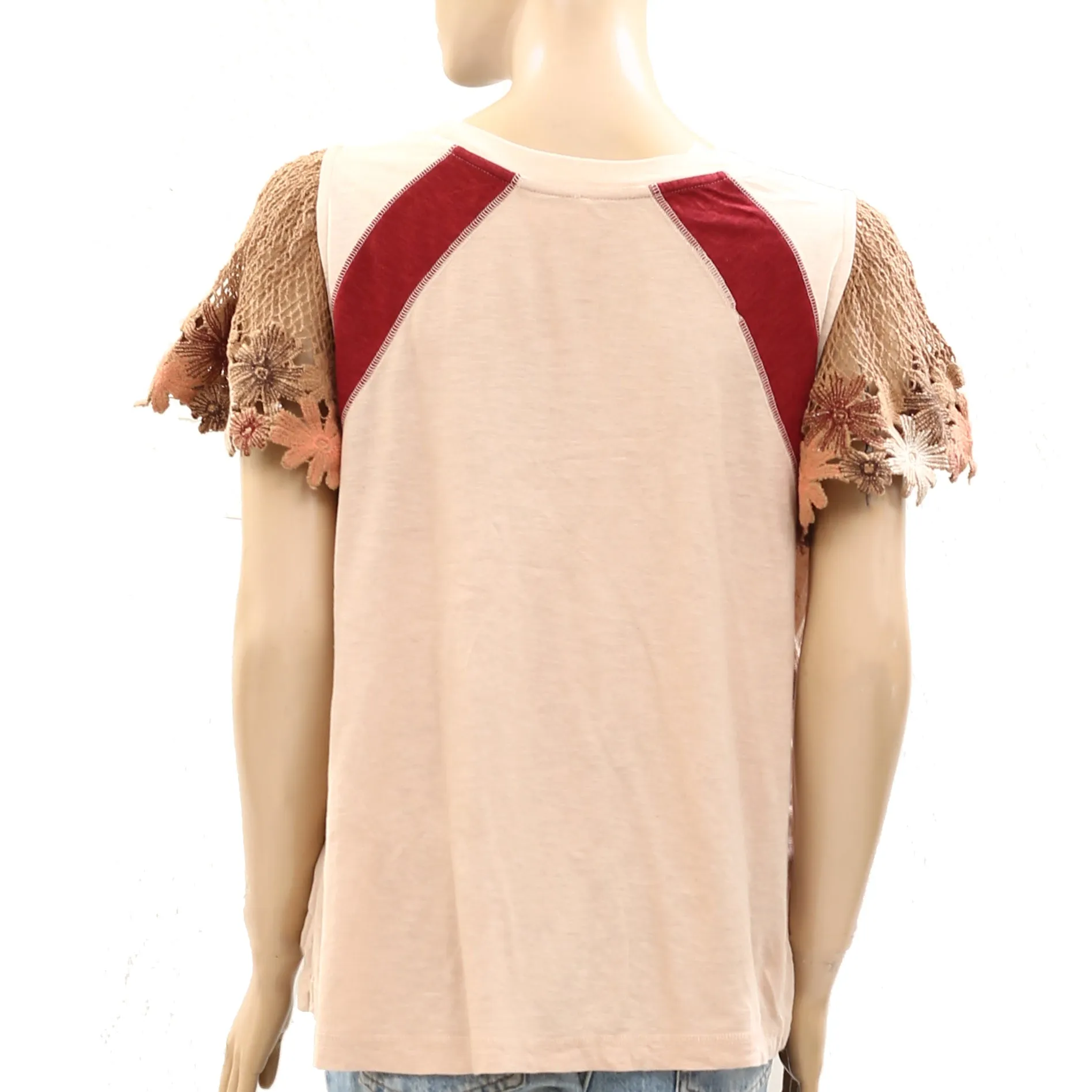 Free People As If Tee Tunic Top