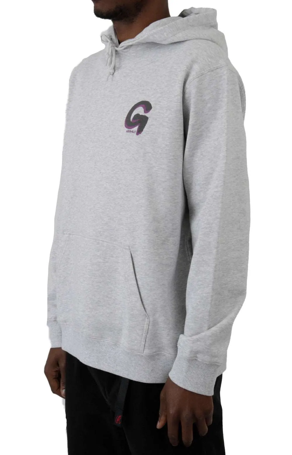 Gramicci Big G Logo Hoodie - Ash Heather