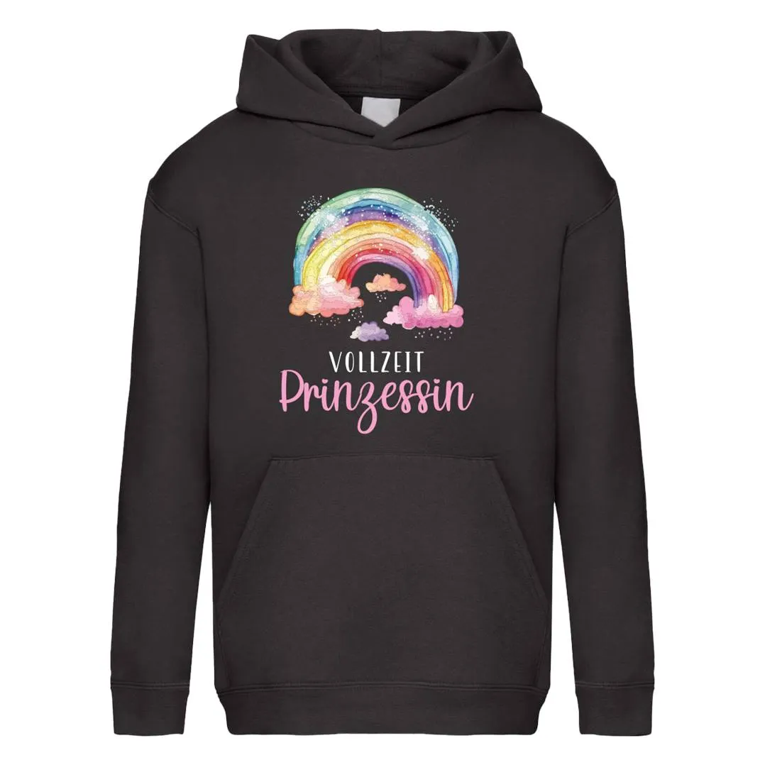 Hoodie Kinder - Vollzeit Prinzessin