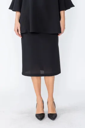 IC COLLECTION SKIRT - 4995S- BLACK