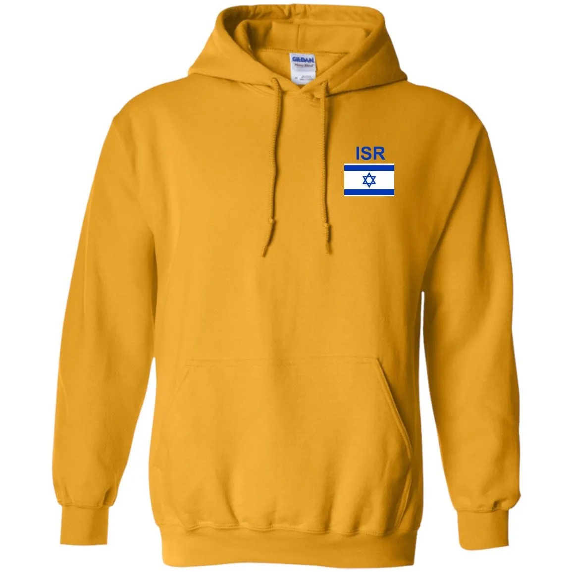 Israel Sweatshirt Pullover Hoodie Front & Back Print