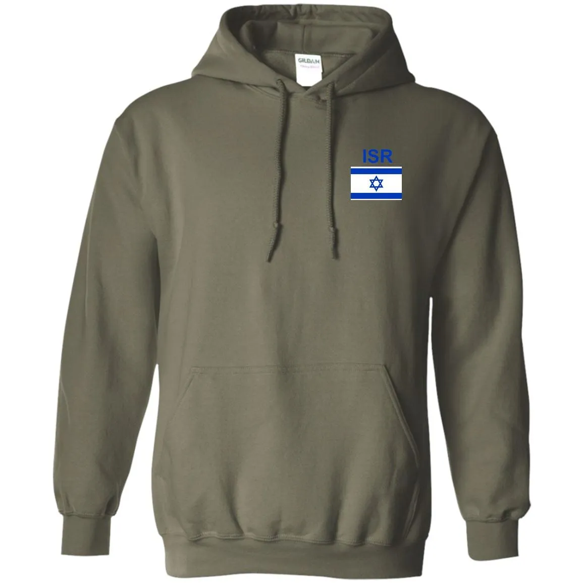 Israel Sweatshirt Pullover Hoodie Front & Back Print