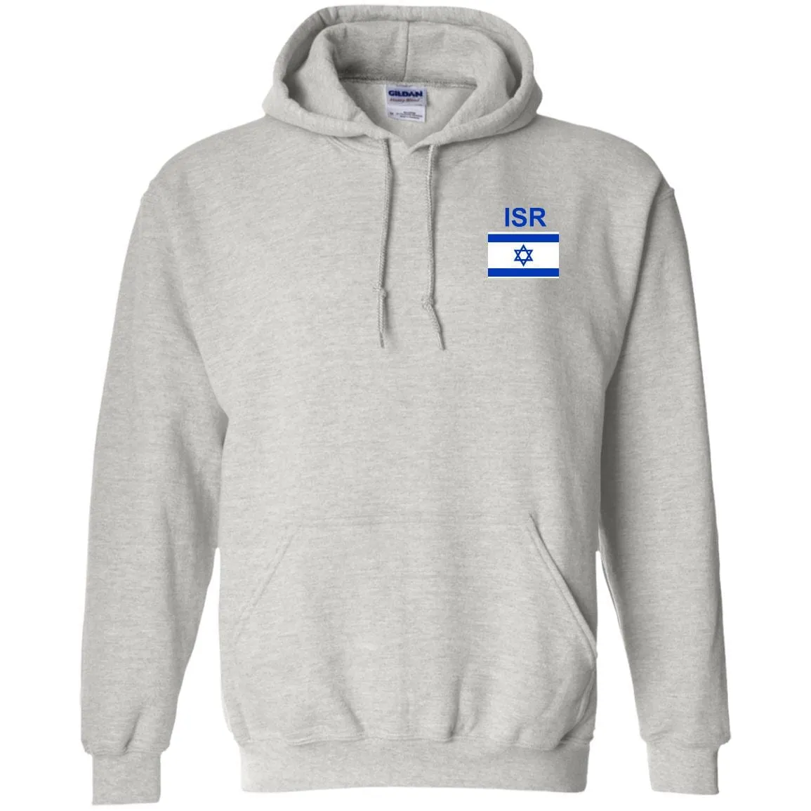 Israel Sweatshirt Pullover Hoodie Front & Back Print