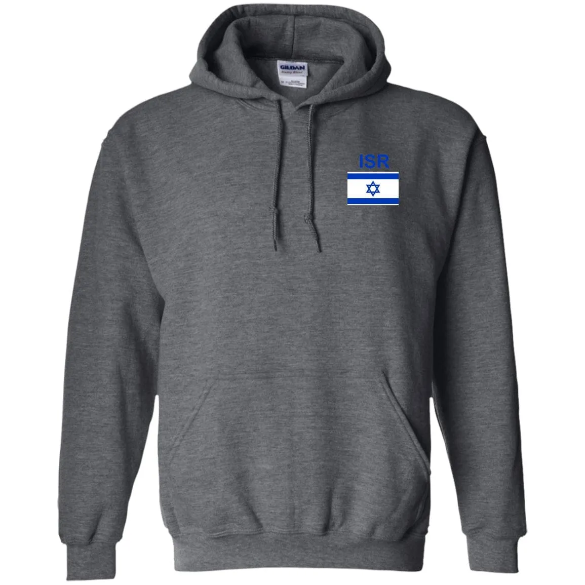 Israel Sweatshirt Pullover Hoodie Front & Back Print