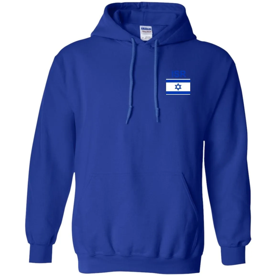 Israel Sweatshirt Pullover Hoodie Front & Back Print