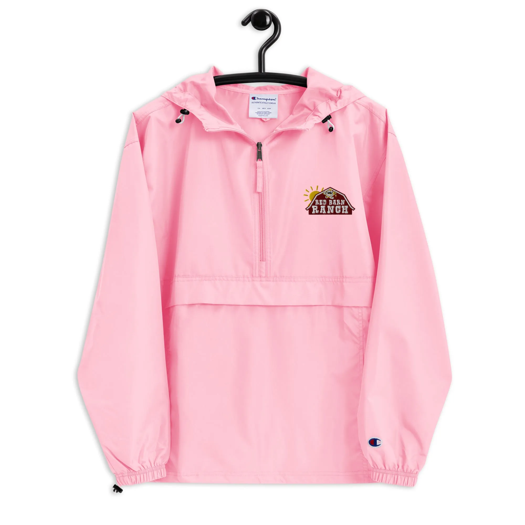 Kids After Hours Embroidered Champion Packable Jacket - Red Barn Ranch