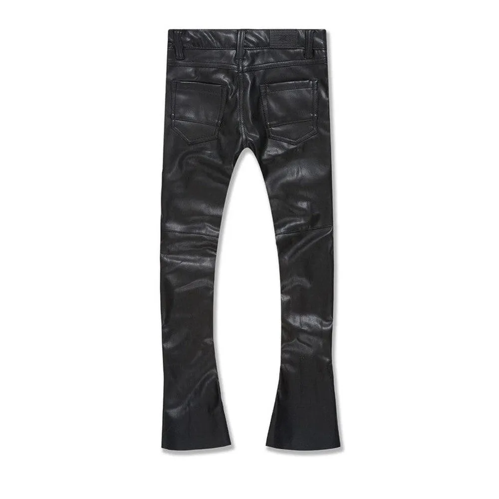 Kid's Stacked Thriller Cargo Pants, Black
