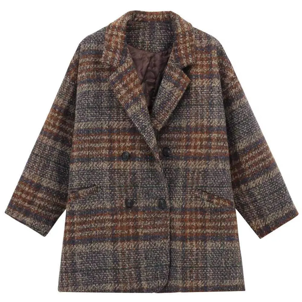 KOREAN WOOLEN VINTAGE COAT