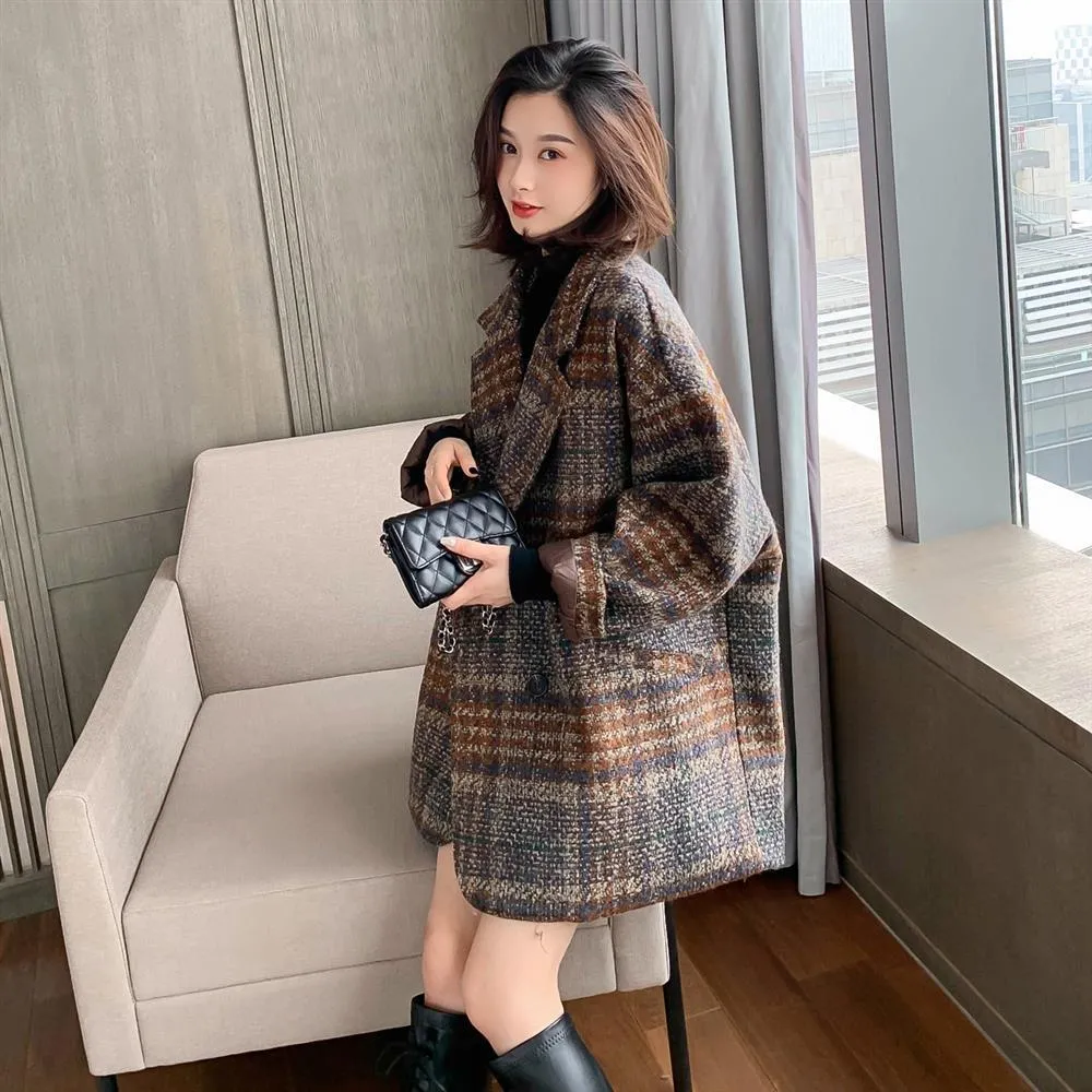KOREAN WOOLEN VINTAGE COAT