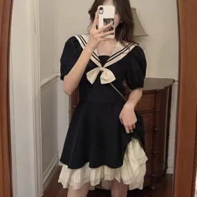 Lighthouse Maiden    Dress Kawaii Academia Y2K Cottagecore Coquette Fairycore Dollette Princesscore