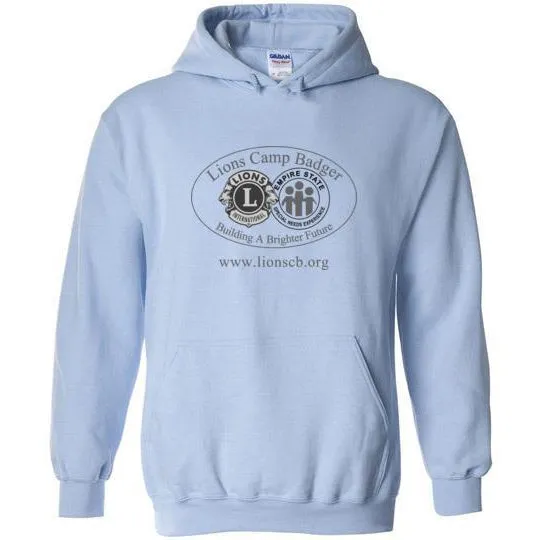 Lions Camp Badger Pullover Hoodie - Black Logo