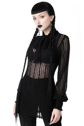 Misty Tunic Top - Black -