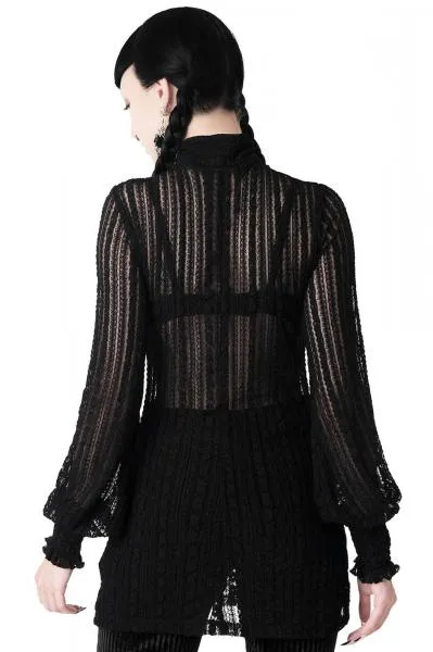 Misty Tunic Top - Black -