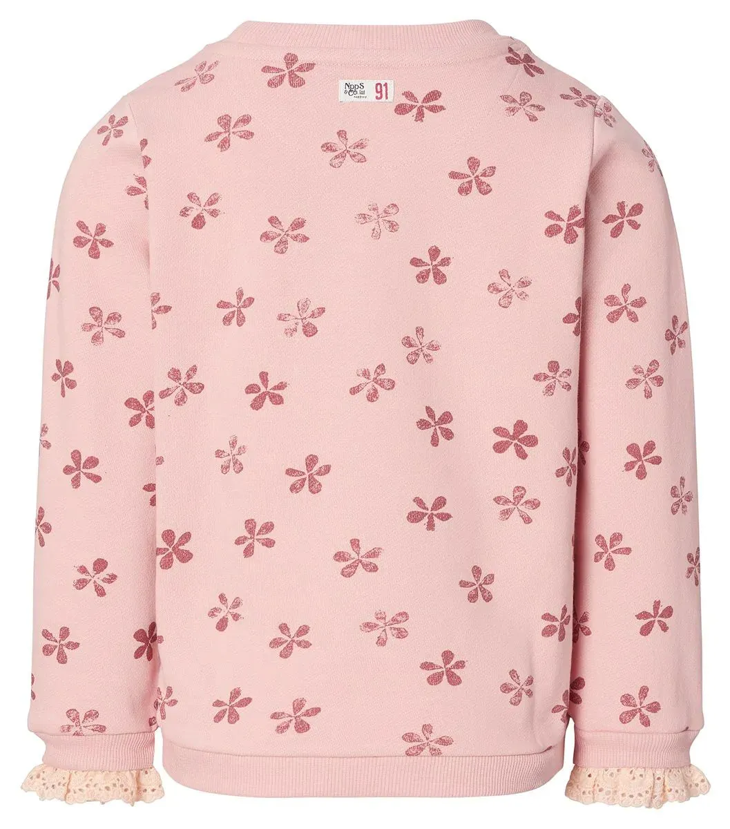 Noppies Kalona Misty Rose Longsleeve Girls Sweater