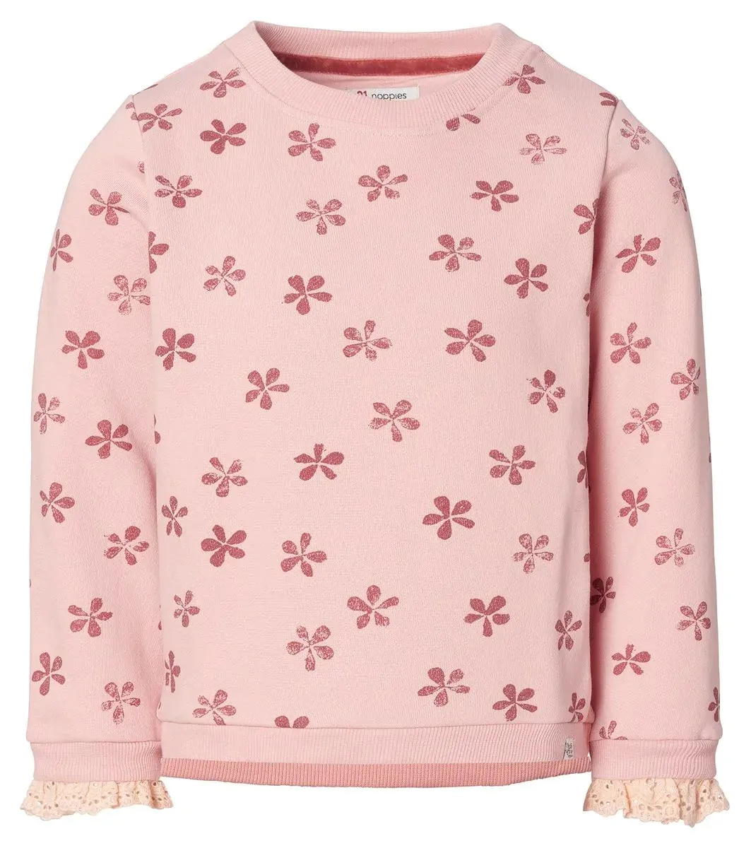 Noppies Kalona Misty Rose Longsleeve Girls Sweater