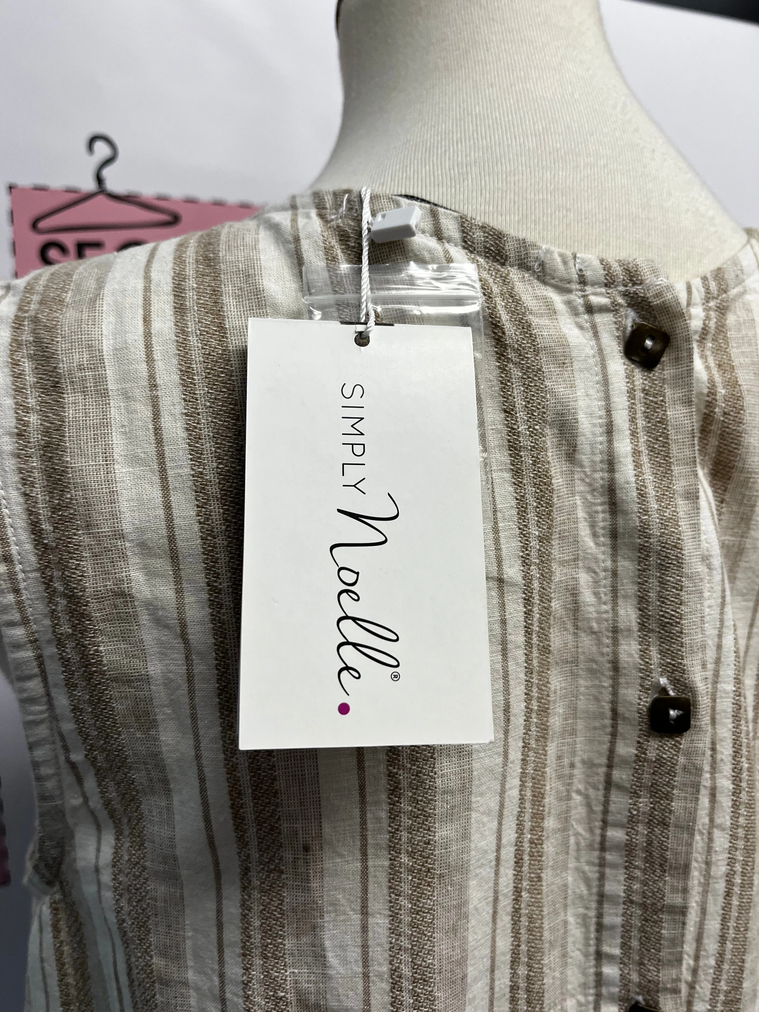 NWT Linen Blend Tank (Size S/M)