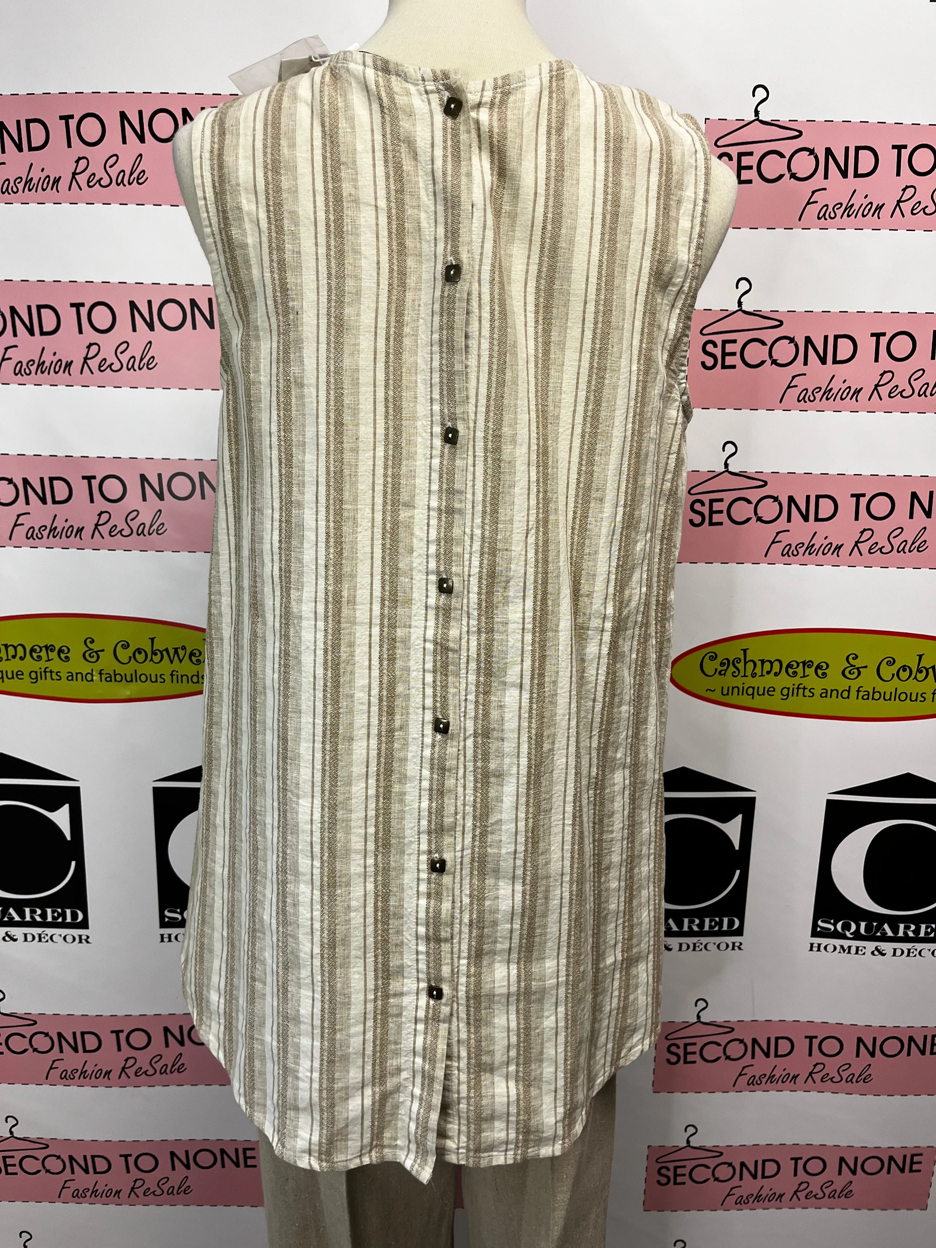NWT Linen Blend Tank (Size S/M)