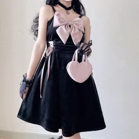 of the Night     Dress Dark Academia Kawaii Academia Y2K Cottagecore Coquette Fairycore Dollette Princesscore
