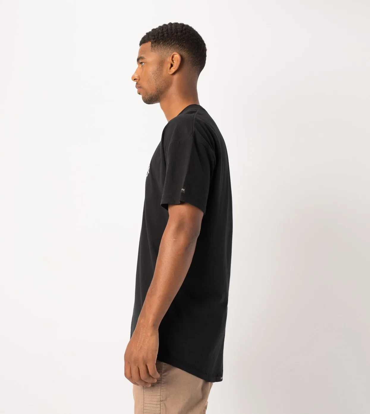 Shield Rugger Tee Black