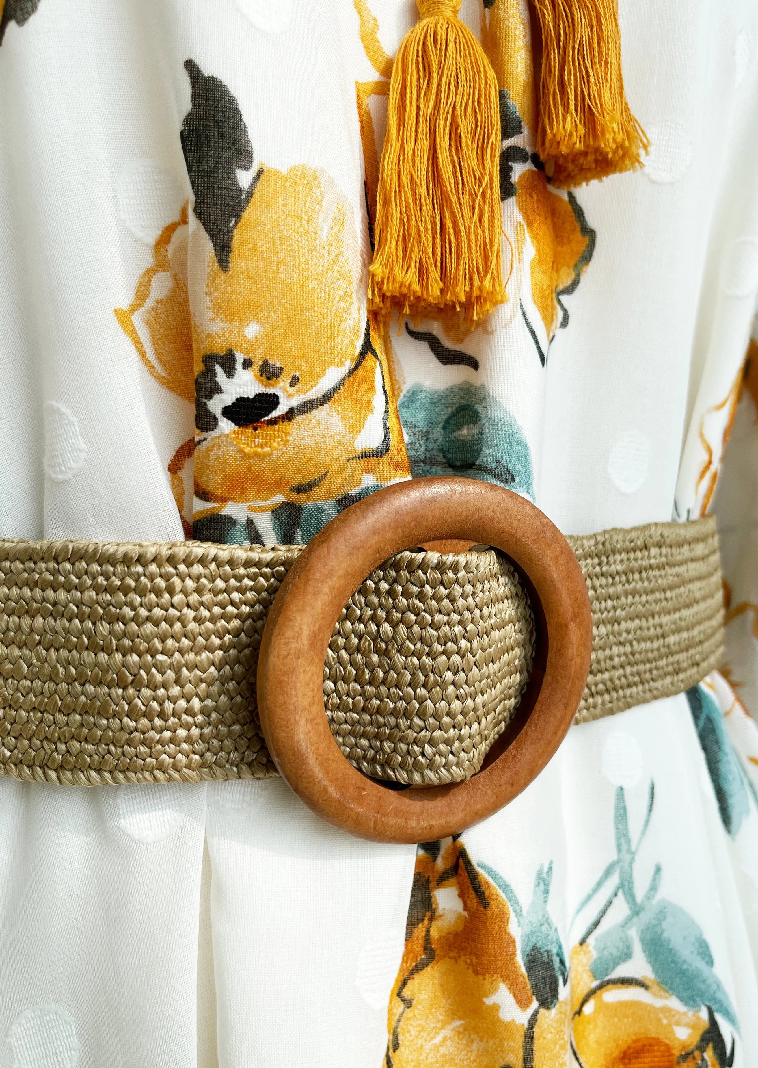 SIYA DRESS in Ginger