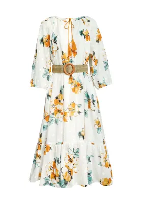 SIYA DRESS in Ginger