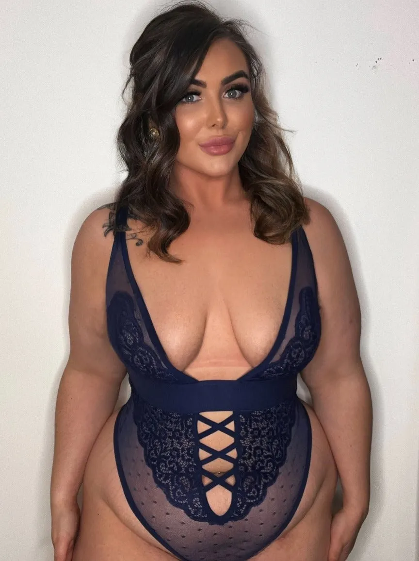 Stormy Bodysuit : Oceanic Blue