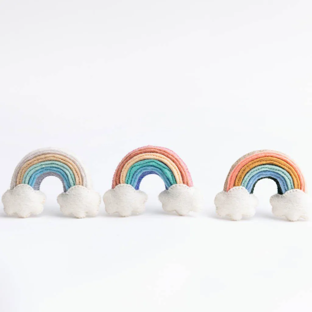 Stormy Days Rainbow Ornament