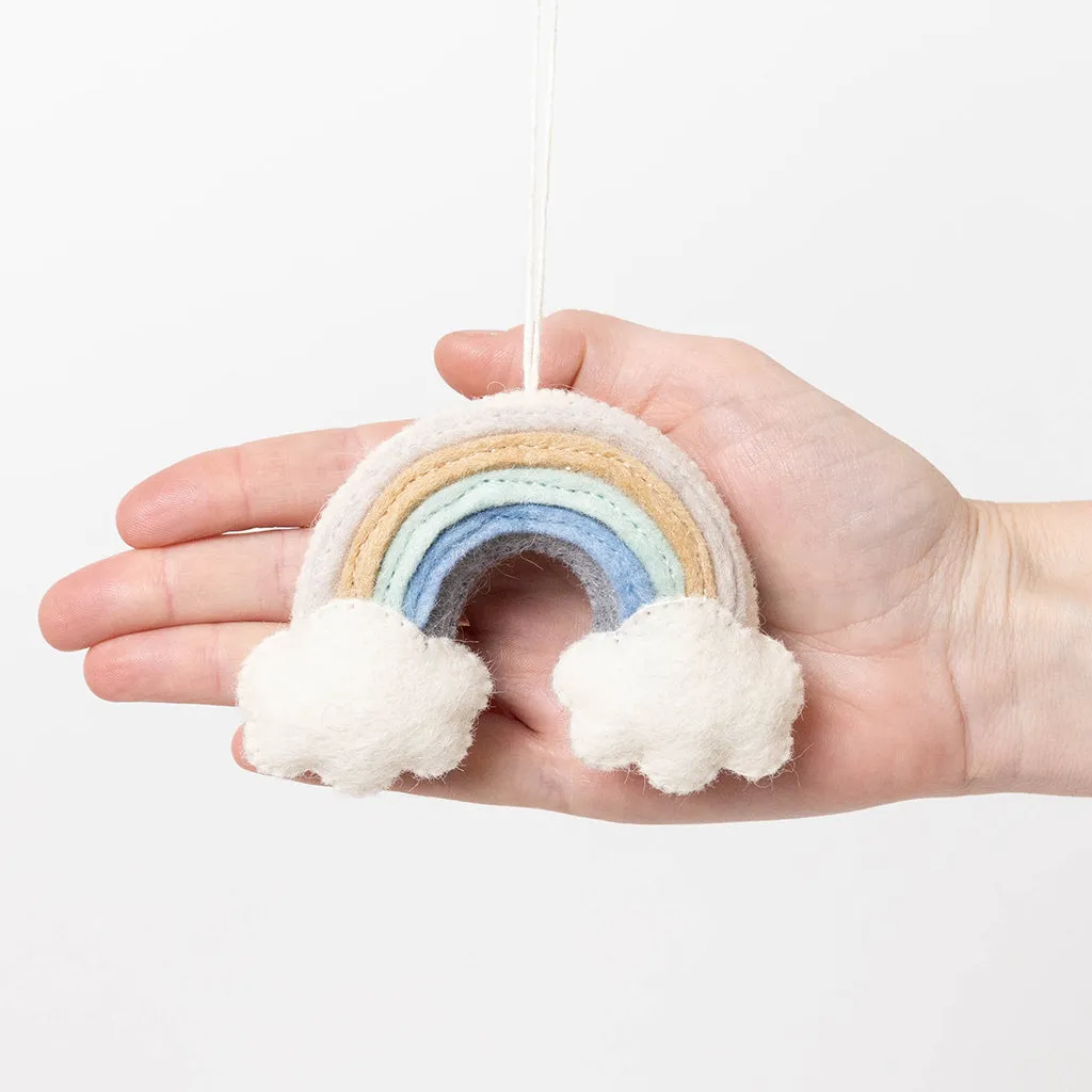 Stormy Days Rainbow Ornament