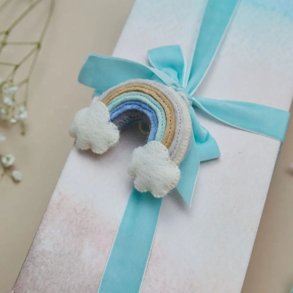 Stormy Days Rainbow Ornament