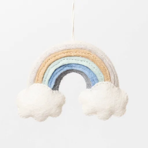 Stormy Days Rainbow Ornament