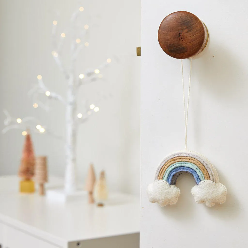 Stormy Days Rainbow Ornament