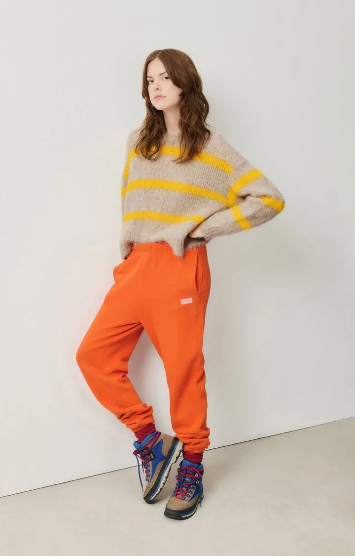 Striped Yellow Jumper BYMI - Misty Jam