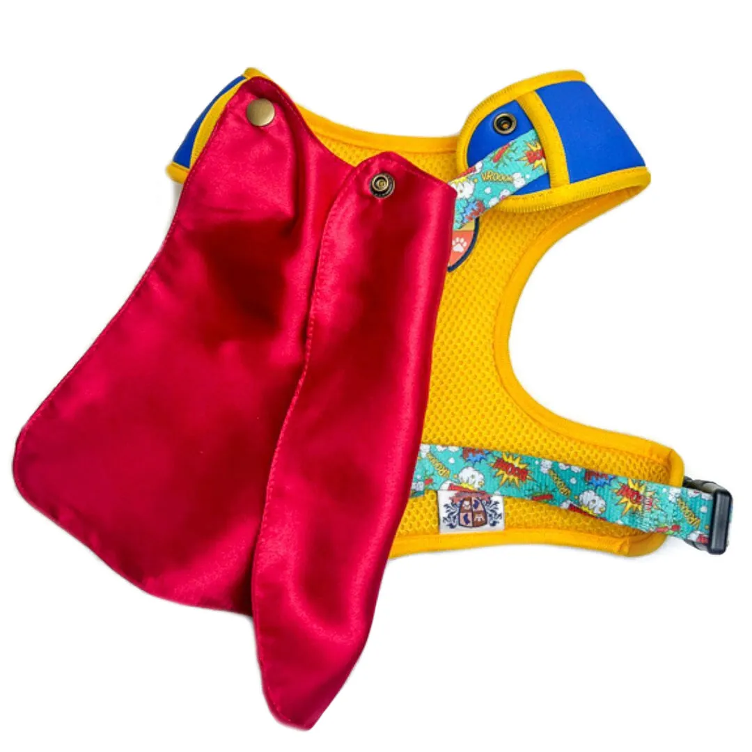 SuperDog Harness | Super Blue & Super Pink