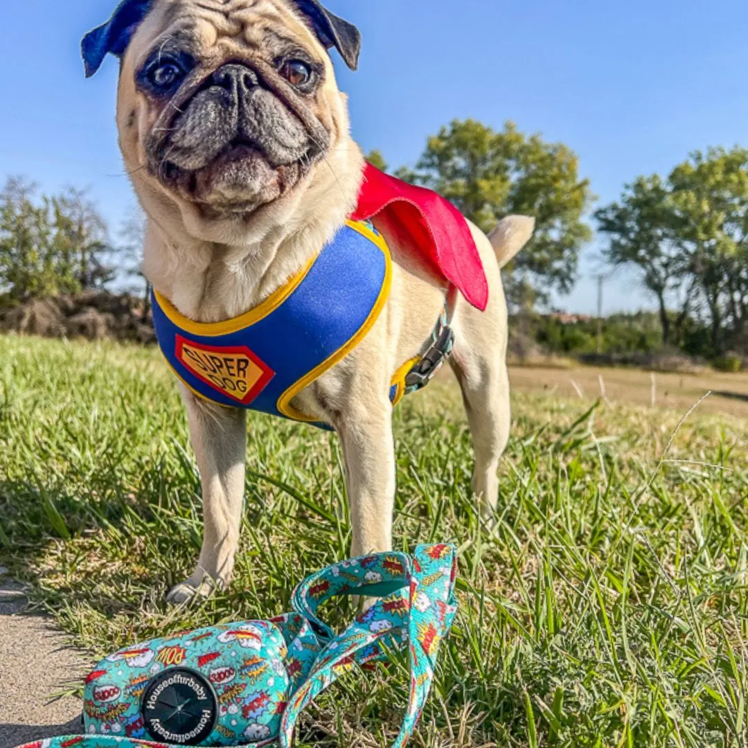 SuperDog Harness | Super Blue & Super Pink