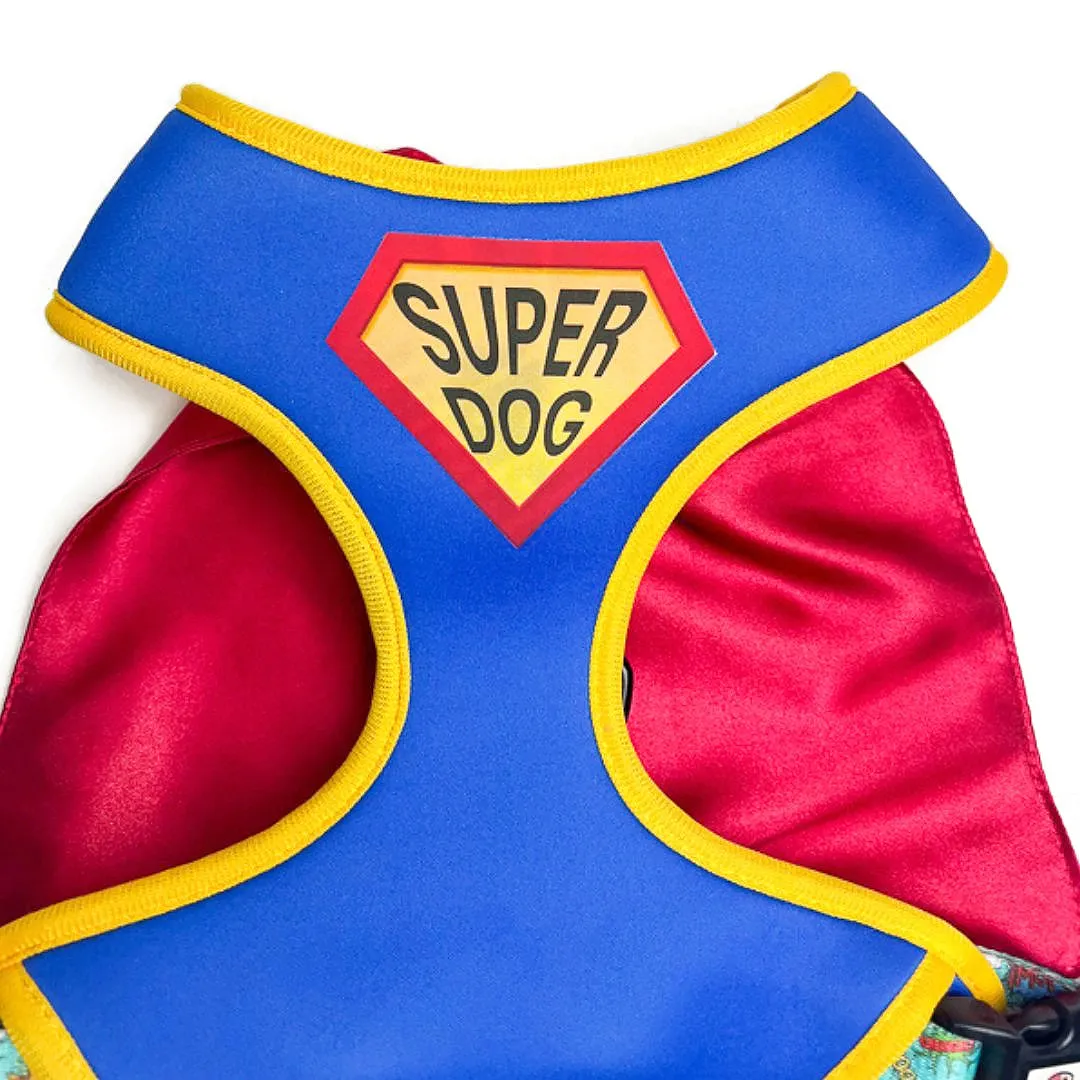 SuperDog Harness | Super Blue & Super Pink