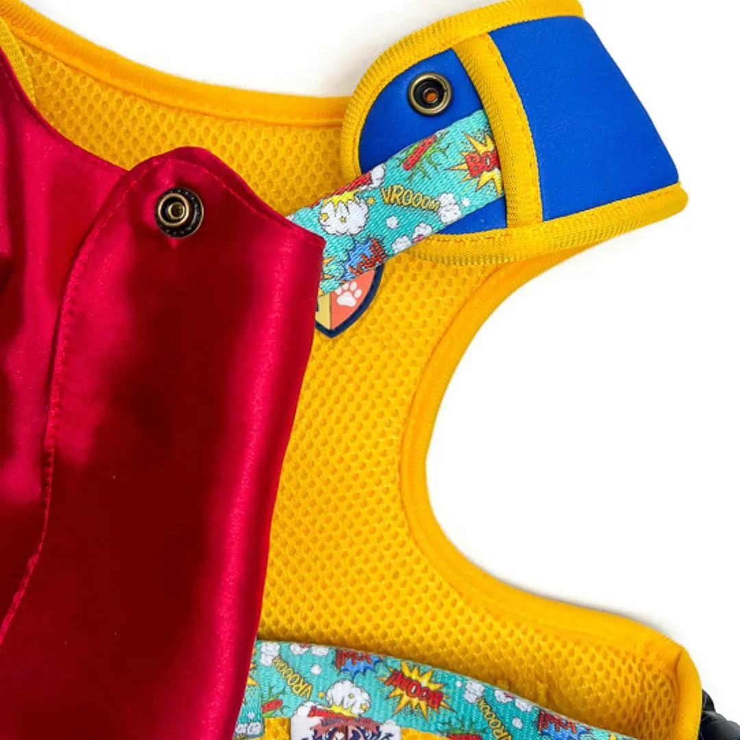 SuperDog Harness | Super Blue & Super Pink