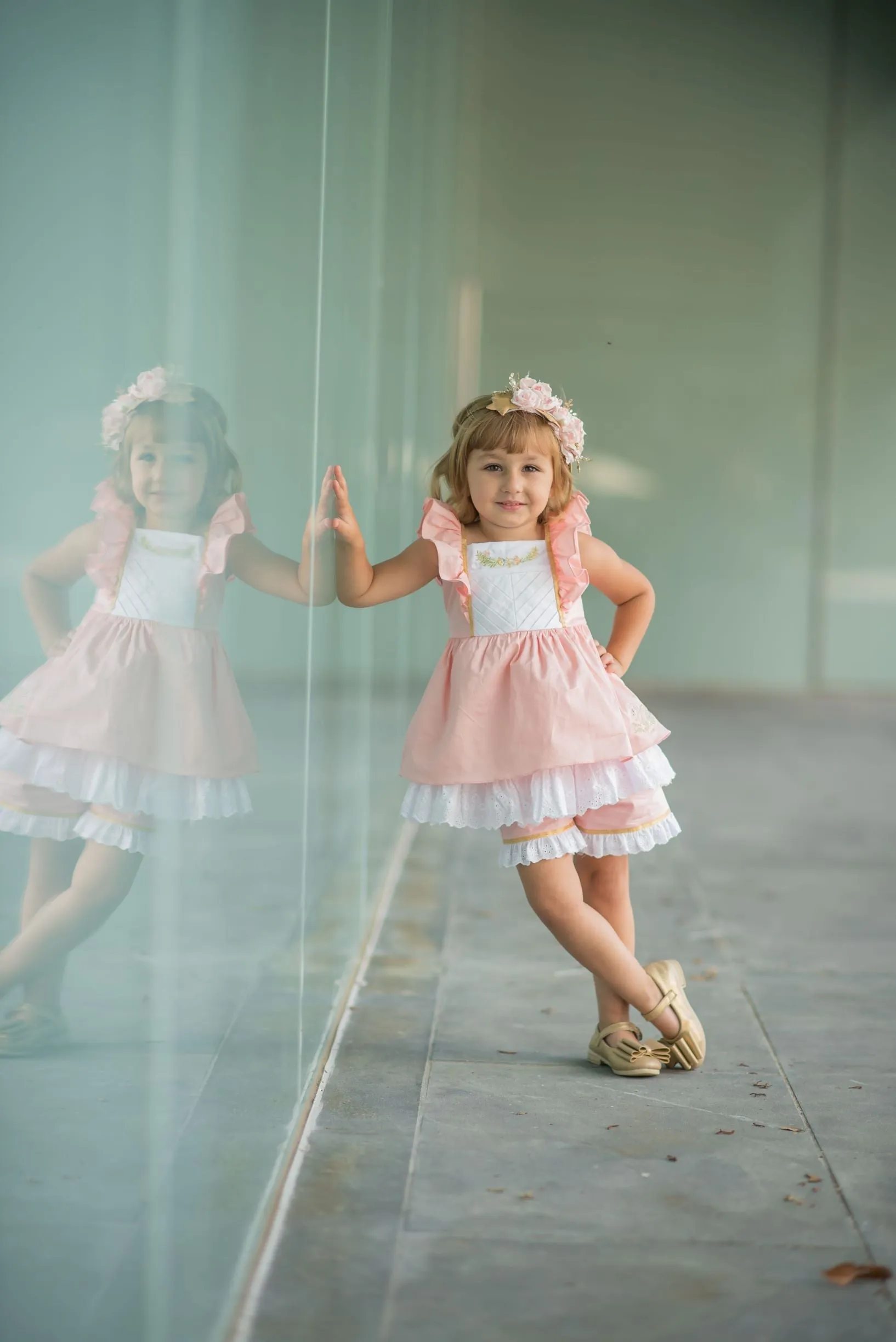 Swan Tunic Set by Evie's Closet